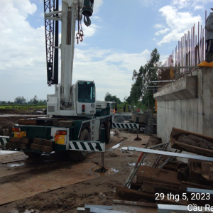 Dự Án Thi công cầu Rạch Dung Quốc lộ 91